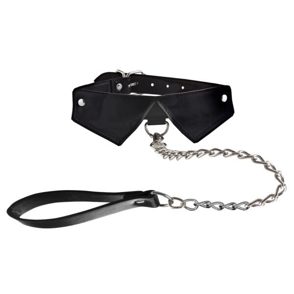 COLEIRA COM TRELA OUCH! EXCLUSIVE COLLAR WITH LEASH PRETA - Imagem 3