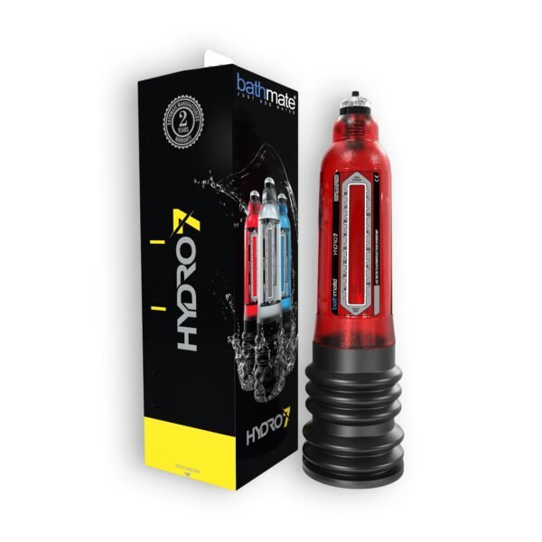 BOMBA PARA O PÉNIS BATHMATE HYDRO 7 HYDRO PUMP VERMELHA - Imagem 3