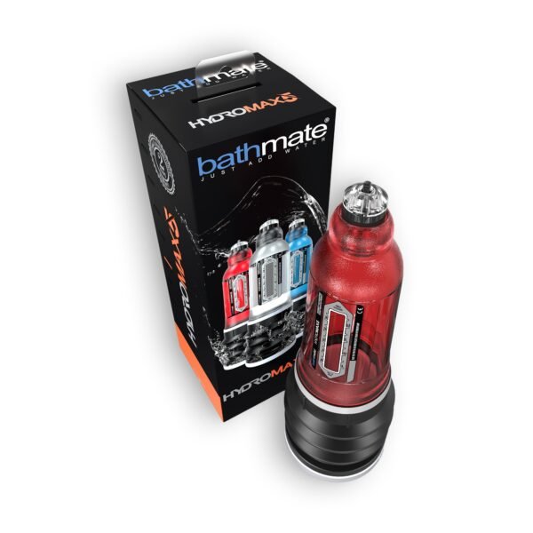 BOMBA PARA O PÉNIS BATHMATE HYDROMAX 5 VERMELHA - Imagem 2