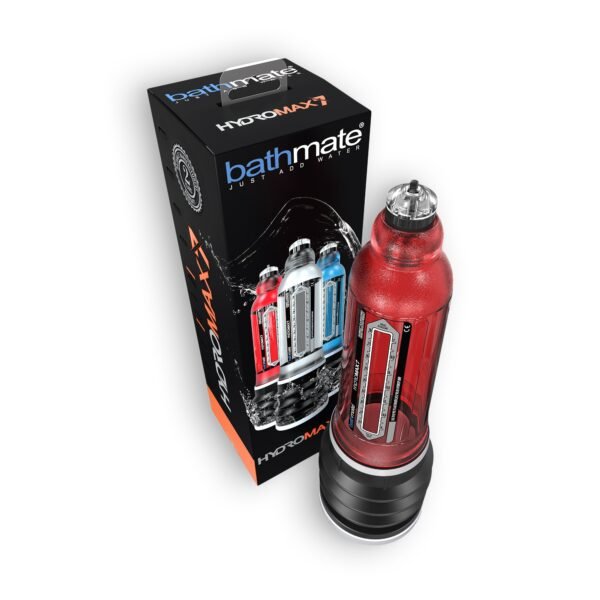 BOMBA PARA O PÉNIS BATHMATE HYDROMAX 7 VERMELHA - Imagem 5