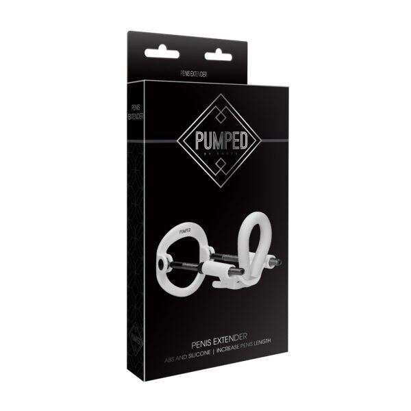 EXTENSOR DE PÉNIS POR TRAÇÃO PENIS EXTENDER PUMPED BRANCO - Imagem 6