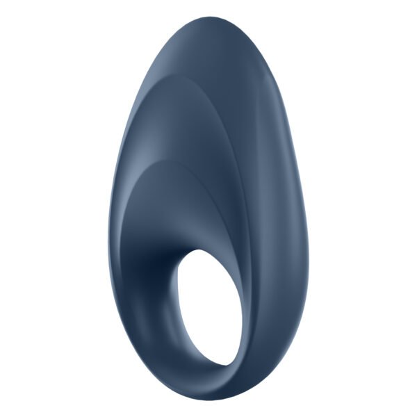 ANEL VIBRATÓRIO COM APP E BLUETOOTH MIGHTY ONE RING SATISFYER AZUL - Imagem 4