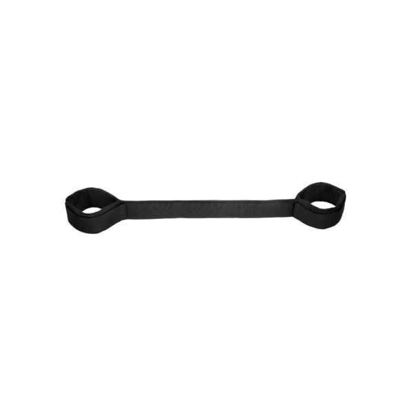 BARRA AFASTADORA COM ALGEMAS OUCH! SPREADER BAR WITH CUFFS PRETA - Imagem 3