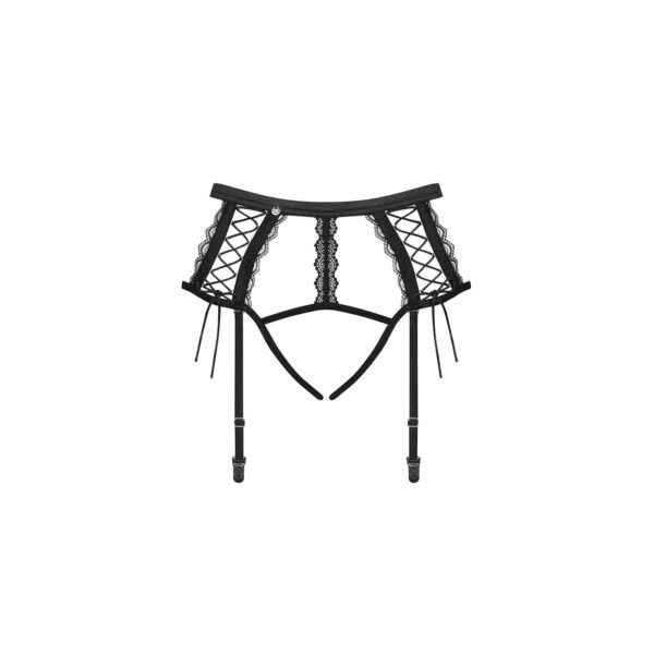 CINTO DE LIGAS E TANGA BRAVELLE OBSSESSIVE PRETO - Imagem 5