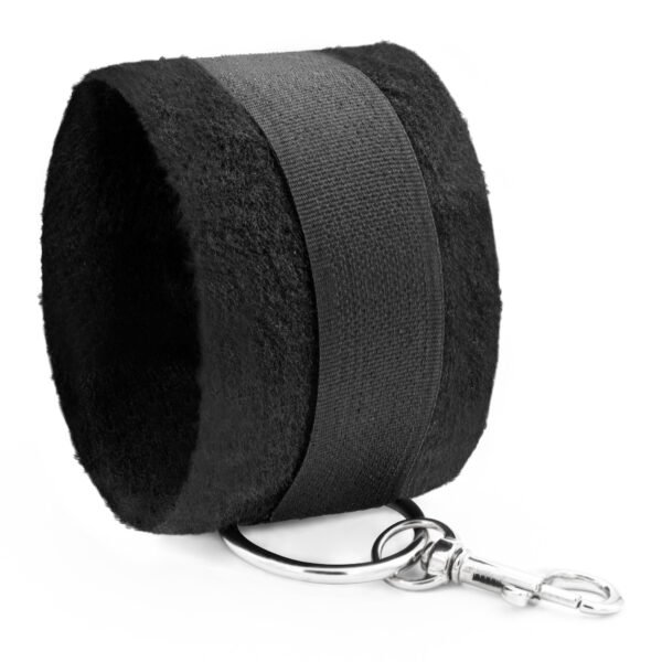 ALGEMAS DE VELCRO TOUGH LOVE COM CORRENTE DE 40CM EXTRA CRUSHIOUS PRETAS - Imagem 4