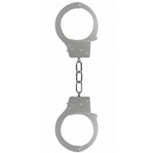 ALGEMAS EM METAL BEGINNER'S HANDCUFFS PRATEADAS